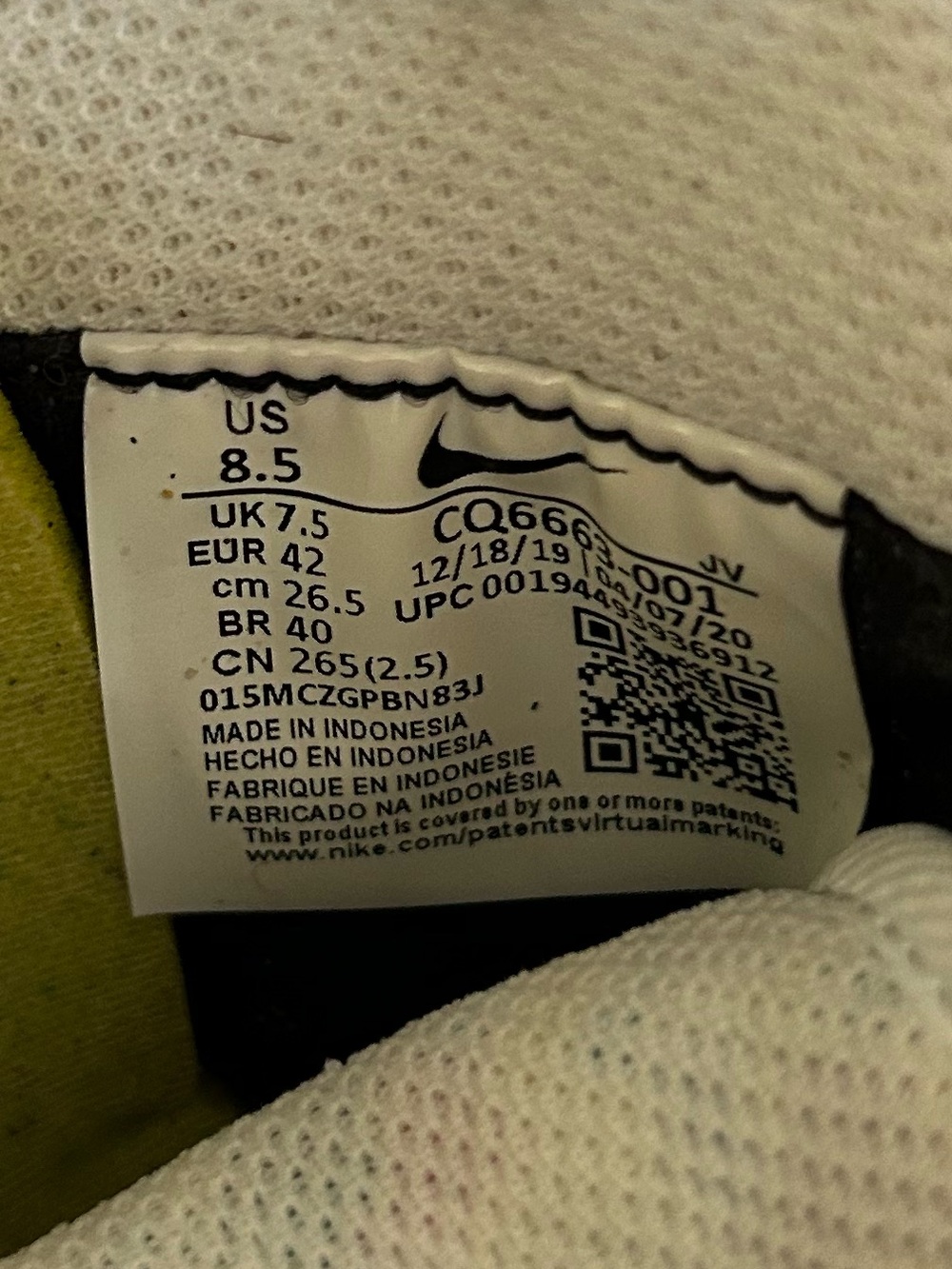 Nike | Women’s ‘Iron Grey’ Cortez Basic Premium Recycled Canvas Pack Sneaker 8.5 - Picture 14 of 16